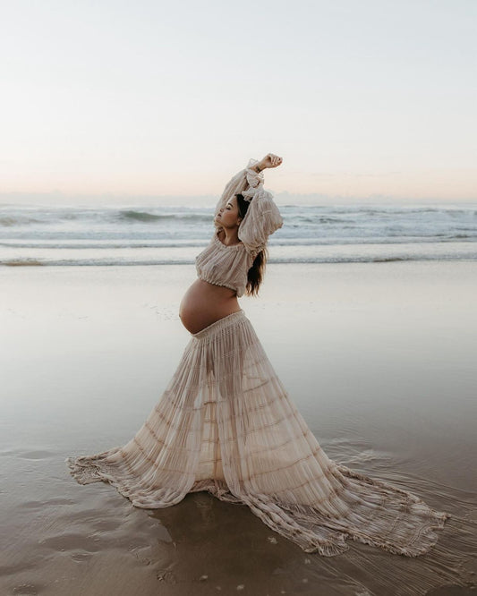 Best Seller - Maternity Boho Set - Two Piece